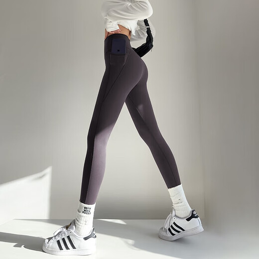 LULUUVTTOH2025 New Yoga Pants Women's High Waist Hip Lifting Pilates Training Running Sports Tight Quick-Drying Bottoming Dance Pants Black M (100-120Jin Jin is equal to 0.5kg)