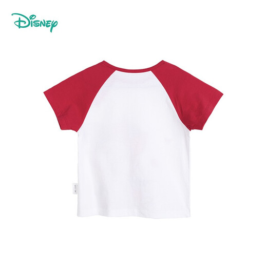 Disney children's clothing children's short-sleeved T-shirt Disney baby round neck top Girls glasses Minnie 212S1502 3 years old/height 100cm