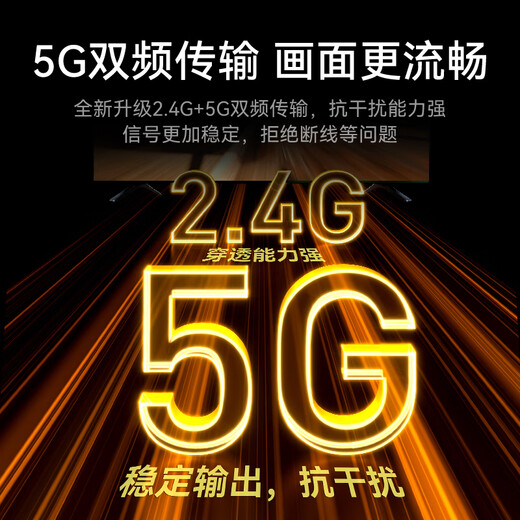 Shengwei (shengwei) wireless screen projector 4K60Hz high-definition HDMI horizontal and vertical screen switching artifact Android Apple mobile phone tablet laptop connected to TV DHD0006G