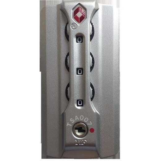 
TSA007 Customs lock suitcase lock password lock aluminum frame lock trolley lock password luggage accessories TSA13066 TSA13066 four-hole silver one