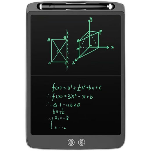 TULX黑科技12寸分屏液晶手写板儿童学习写字板电子画板学生草稿涂鸦板 12寸分屏款