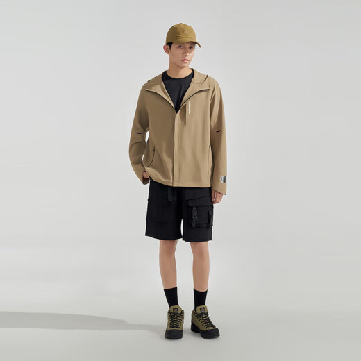 Bosideng sun protection clothing for men, summer outdoor fishing clothing, waterproof, anti-UV, breathable and cool pullover jacket