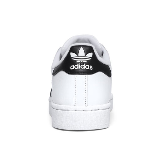 Adidas clover white shoes black label shell toe classic men's and women's sneakers JQ4098