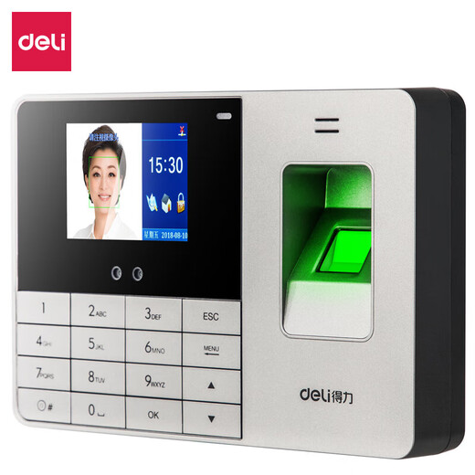 
Deli Attendance Machine Check-in Machine Check-in Machine Check-in Machine Free software to use offline Automatic report generation 300 face recognition + fingerprint recognition 1500 pieces 13751