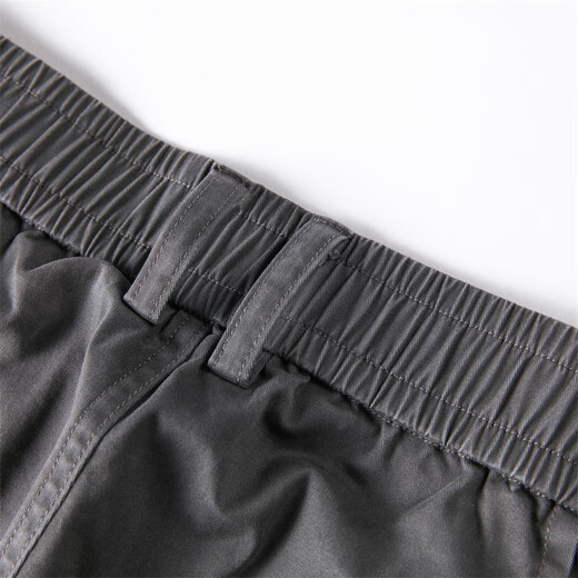 Bin color casual pants men loose autumn and winter work pants men pants men lace-up trendy versatile trousers pants khaki XL [suitable for 120-140Jin [Jin equals 0.5 kg]]
