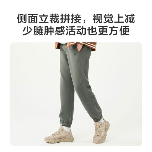 Jingjing Tokyo casual pants men's imitation sherpa winter velvet pants warm sweatpants leggings sweatpants black XXL