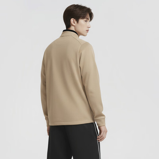 Nike NIKE Men's Stand Collar Jacket Sports Training Knitted Jacket DM5941-247 Khaki L