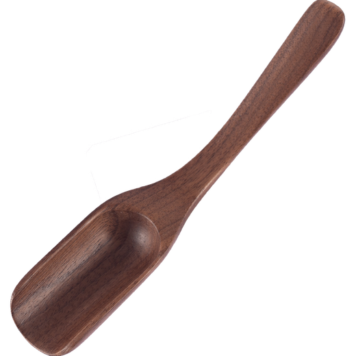 Yijuke walnut solid wood tea spoon tea spoon household Liujunzi Kung Fu tea set accessories tea spoon walnut tea spoon