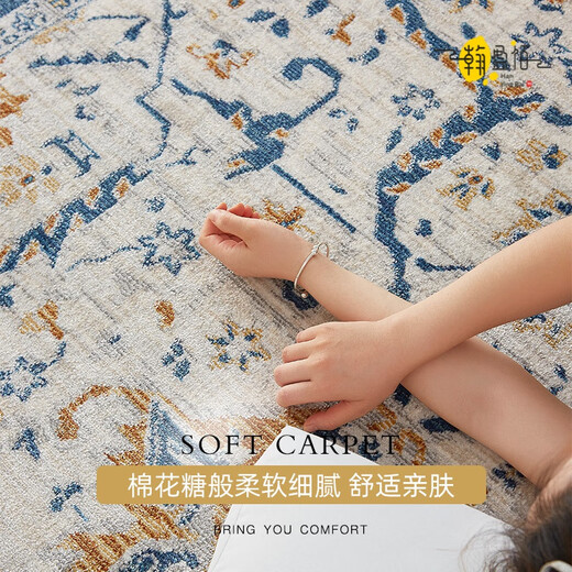 Persian carpet imported quality Turkish living room modern bedroom American light luxury European retro stain-resistant floor Shehir retro choice 160 220cm