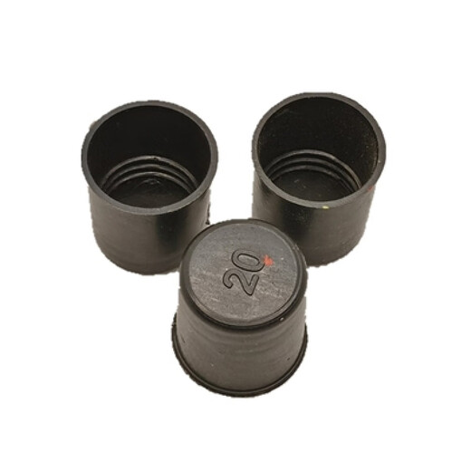 RSRDDY straight threaded steel bar protective cap plastic steel bar wire head protective cover protective plug cover sun-proof and rust-proof protective cover 40 steel bar protective caps 1000 pieces