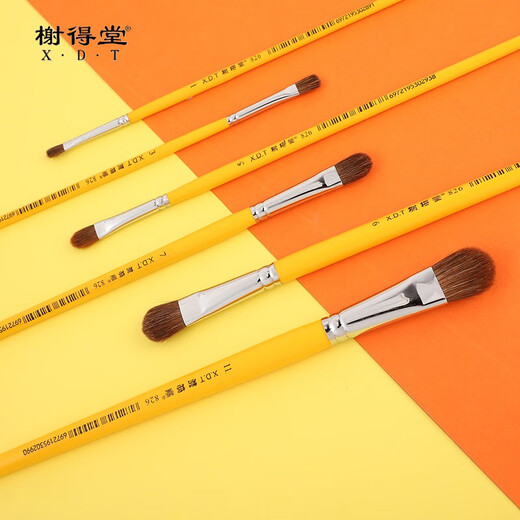 Xie Détang Gouache Brush Xie Detang Brush des cheveux Wolf 826 PEINTURE D'HUILE ACRYLIQUE SET DE BRSSION DE BRSION DE COURCHE
