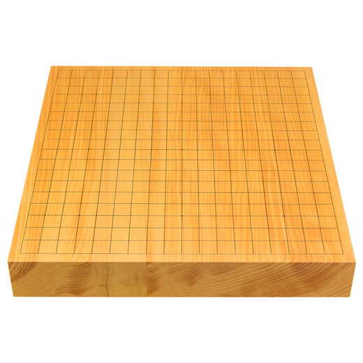 大师汇棋具熊须香榧木棋盘拼接日本进口带证书成人比赛家用送礼9735/9738 (9738)棋盘+黄心楠木罐+25号雪印