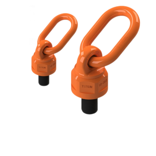 M8-M64 universal rotating lifting eye screw shackle high strength mold lifting eye screw G80 grade bolt 42CrMo M30 universal rotating lifting eye generally 42CrMo
