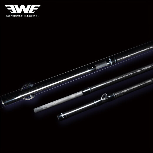 EWE美夏狂虫二代路亚竿翘嘴狂虫鳜鱼海鲈远投高性能泛用路亚钓鱼竿 2.03m /S681ML直柄独节
