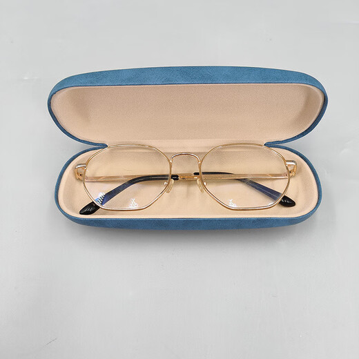 Gafas caja de ciervos Cabeza de asta hombres y mujeres Estudiantes frescos Retro Imitación simple Gasas de hierro Box tendencia de moda