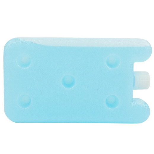 Heyoujia 400ml water-filled ice crystal box reusable ice pack incubator blue ice coolant breast milk preservation medicine refrigeration ice board air conditioning fan ice pack cold chain transport ice box