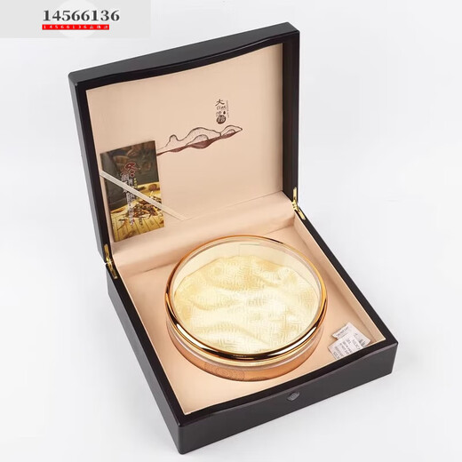 New agarwood Cordyceps sinensis packaging box 50g 100g 250g exquisite Cordyceps wood box gift box empty box without inner box retail price