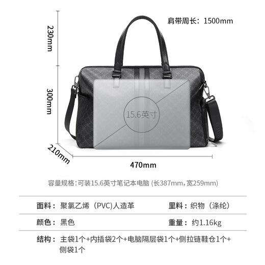 Polo Travel Sac Men's Men's Mands Sac à main Warehouse Business Business Trip Fitness Sac de sport Sac Sac de rangement de grande capacité