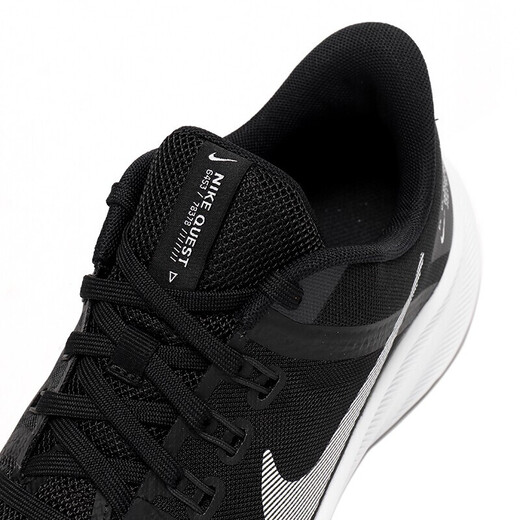 耐克（NIKE）跑步鞋男鞋2025夏季新款AIRZOOM气垫舒适回弹减震耐磨休闲运动鞋 DA1105-006/飞线/黑白/店长推荐 44