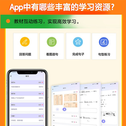 Our Japanese Elementary Level 1 and 2 student book (Second Edition Smart Edition, set with 2 volumes in total, comes with text audio, video explanations of word grammar, conversational drama, and interactive exercises) for beginners to learn standard Japanese on their own.