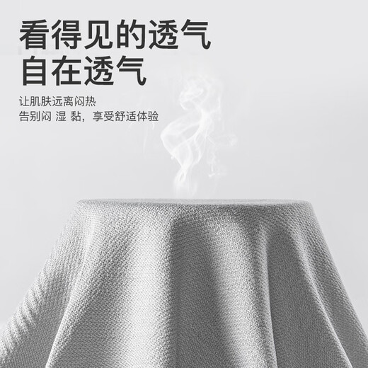 Qihaiqiu disposable underwear men's boxer high elastic boxer briefs 5 pairs of sterile business trip disposable shorts gray XXXL