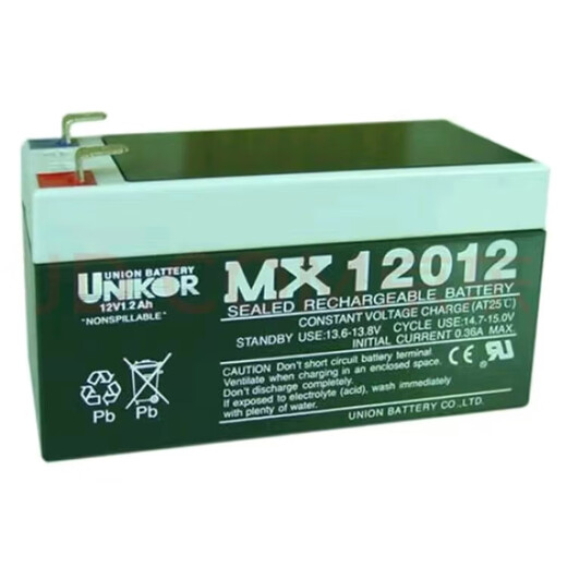 UNION韩国友连蓄电池MXVT12240 12V2AH5AH7AH12AH17AH24AH40A机房通讯 MX12170/12V17AH