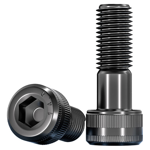 Tianzhuo Hardware 14.9 grade high-strength hexagonal socket screws bolts alloy steel black extended screws M6M8M10M12M14M16 M6*25 (5 full teeth)