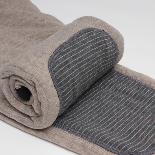 Yalu Men's Mulberry Silk Wool Warm Cotton Pants Plus Velvet Thickened Knee Pads Slim High Waist Warm Pants Youth Slim Cotton Pants Iron Gray - Silk Thickened 2XL (2.5-2.7 feet) There is weight in the size chart