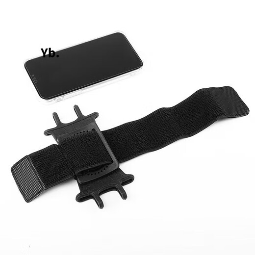Luo Zhuodou wrist mobile phone holder for driving arm sleeve arm bag sports running wristband fitness multi-functional breathable rotating detachable black-detachable mobile phone arm bag