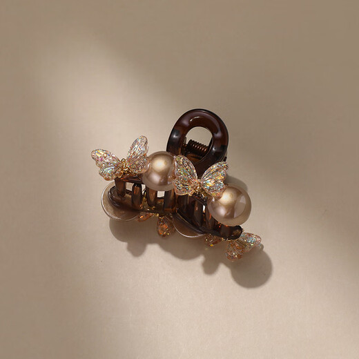 Chimera (CHIMERA) half-tied shawl hair clip for small hair, versatile butterfly edge clip bangs small clip hair clip girl birthday gift