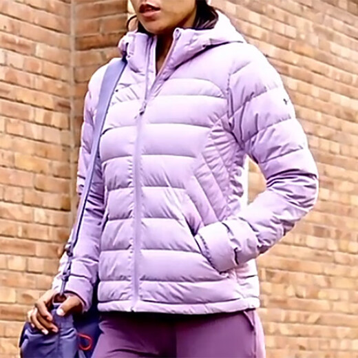 安德玛（Under Armour）官网女装 2024冬季新款户外出行活动保暖干爽舒适运动羽绒服外套 1355833-698 165/84A M