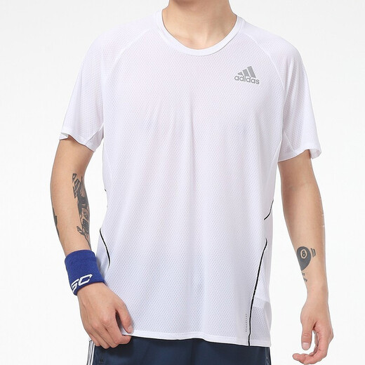 Adidas men's sports training casual comfortable breathable short-sleeved T-shirt FK1591 GQ1346 S