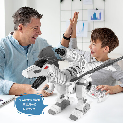 Tangmi Electric Remote Control Mecánico Dinosaurio Robot Educación temprana Historia de aprendizaje Máquina de aprendizaje Juguete Niños Regalo de vacaciones