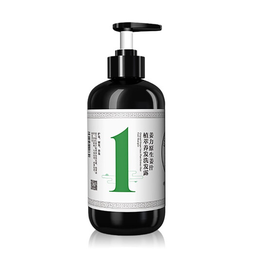 姜力洗发水去屑控油清洁姜力1号生姜洗发水2瓶装（500ml*2）男女通用