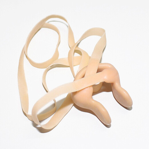 YONJEN swimming professional silicone nose clip, steel wire rope nose clip, not easy to lose, comfortable to wear, unisex, Y1827 preferred five-piece nose clip set (with earplugs)