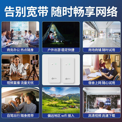 Cloud Express regala tarjeta de red inalámbrica WiFi móvil WiFi portátil 1000G, acompaña WiFi 4g, tres Netcom + un año de tráfico, modelo estándar