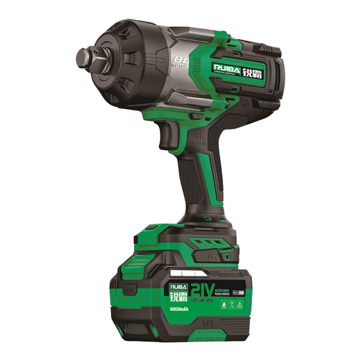 RUIBA 826 Elektrischer Schraubenschlüssel großer Drehmoment Lithiumbatterie Impakt Windkanonen Elektrische Windsturm Crane Auto Reparatur Stahlstruktur Turm Ruiba 826 [8000 mAh pro elektrischer Ladung]
