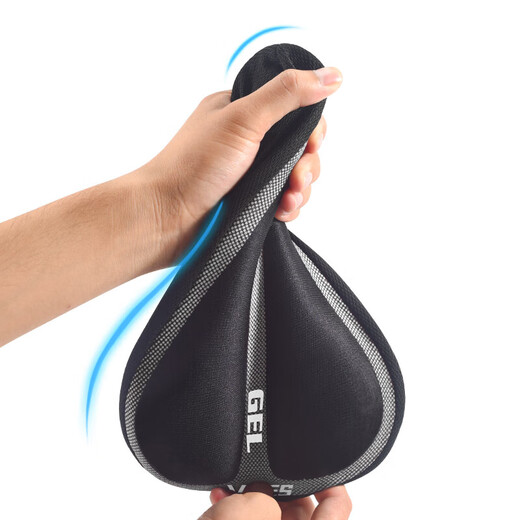 GubpMtshim ist für einen riesigen Fahrrad ATX610/620/660/810/830 Mountain Bike Seat Cover, superweicher Schwarz und Blau geeignet [stromlinienförmiges Silikon/Anti-Schlupf-Partikel]