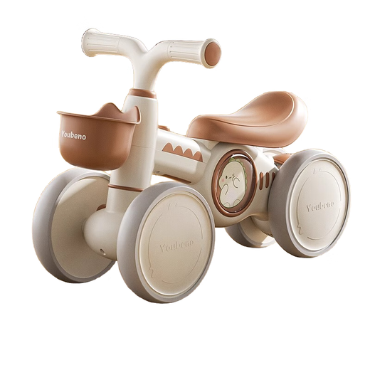 
Bebel children's balance bike 1-3 years old four-wheeled skating and sliding children's car twisting car anti-overturning boy and girl baby Ruoyingka [Lighting music + silent anti-overturning]