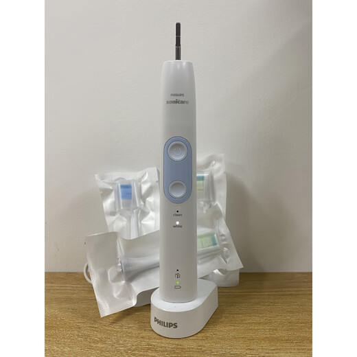 适用HX680HX686飞利浦声波微瑕手柄充电器电动牙刷智能除牙菌斑清洁 黑色684主机+原充+3国刷