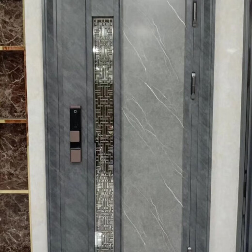 Qinkai customized 304 stainless steel Korean door entry door anti-theft door explosion-proof door four-door sub-door Customized 304 stainless steel Korean door entry door anti-theft door