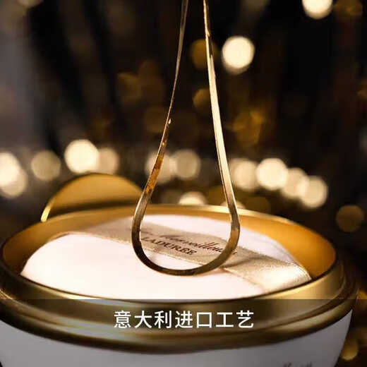 Fat Donglai's same color gold plated 18k gold necklace snake bone chain for women gold necklace style 925 silver lock 1.5mm thick 40+5cm long - alloy + surface 24K yellow