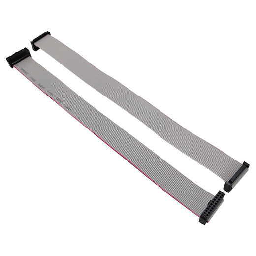 Throwing Stone FC8P/10P/14P/20P/26P IDC Cable Two Pack Gray Cable 2.54mm Spacing 20P 20cm (Two Pieces)