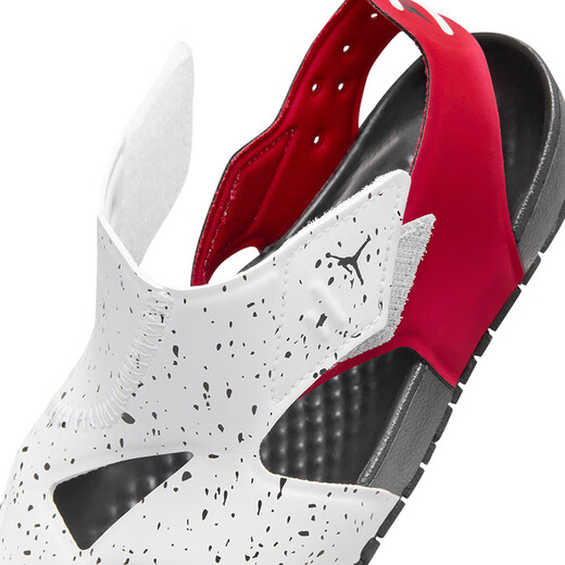 NIKE JORDAN Nike AJ toe-cap anti-collision sandals for boys and girls FLARE summer beach sports children's sandals CI7849-106 29.5 Recommended foot length 18cm