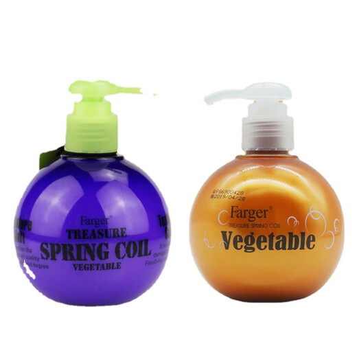 Fage Egg Elasticity Spring Conditioner for Women Moisturizing and Styling Curly Hair Gold 250mL