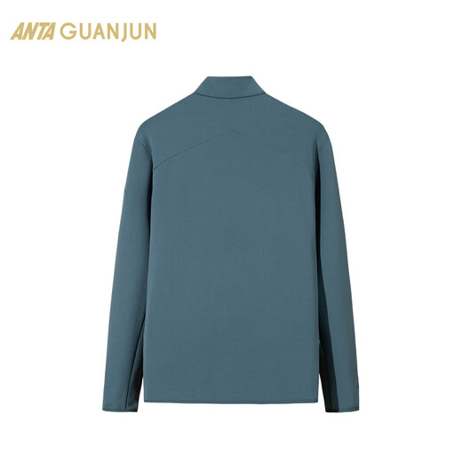 ANTA Champion Outdoor Series | Polartec Cotton Warm Stand Collar Jacket Men's Spring Jacket 152510707 Black-4 2XL