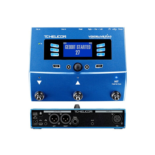 TC HELICON TC 小黑小蓝 VoiceLive Play acoustic comprehensive vocal effector Play acoustic (小黑)