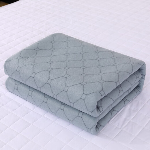 Caidi electric blanket 1.8x2.0 dual-person dual-control household single-person larger temperature adjustment waterproof dehumidification and mites automatic breakage. Mite removal thickened blanket velvet single-person single-control 1.8x0.9
