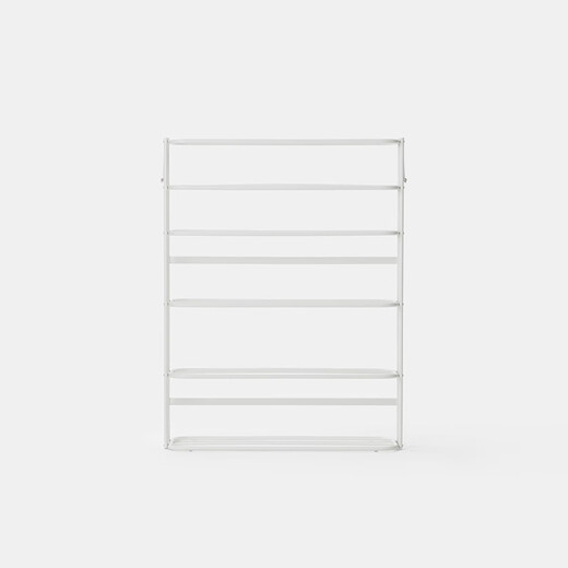 MUJI convenient foldable iron shoe rack, simple shoe rack storage, 1 minute assembly, size/length 68*width 25*height 88cm