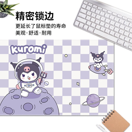 ALTA DE MOUSE SUPER LUGAR SUPER LUATO DE COLOR CAT (SFMCEMQ) Linda almohadilla de mouse súper grande para hombres y mujeres y juegos de aprendizaje en el hogar E-Sports Desk Balkboard Padboard Pader Animation Bloque grueso 5009 Strawberry Bear 60 cm x 30 cm x 2 mm